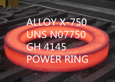 Les alliages AS9100 spéciaux à extrémité élevé allient la force à haute résistance X-750/pièce forgéee d'UNS N07750