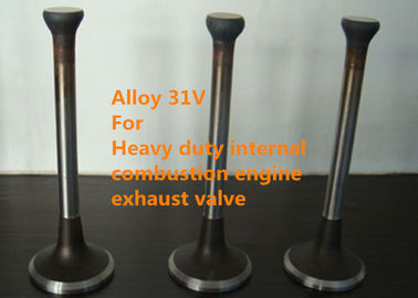 La barre ronde/la soupape échappement de pièces forgéees allie pour la soupape d'échappement résistante de moteur à combustion interne