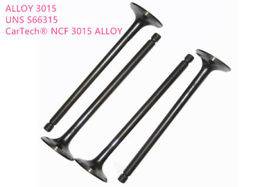 Alliages de haute performance de soupapes d'échappement, résistance à la corrosion d'alliage de base de nickel de fer