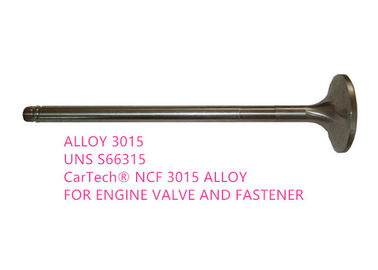 Alliages de haute performance de soupapes d'échappement, résistance à la corrosion d'alliage de base de nickel de fer