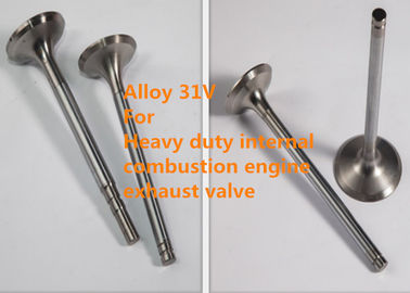 La barre ronde/la soupape échappement de pièces forgéees allie pour la soupape d'échappement résistante de moteur à combustion interne