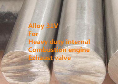 La barre ronde/la soupape échappement de pièces forgéees allie pour la soupape d'échappement résistante de moteur à combustion interne